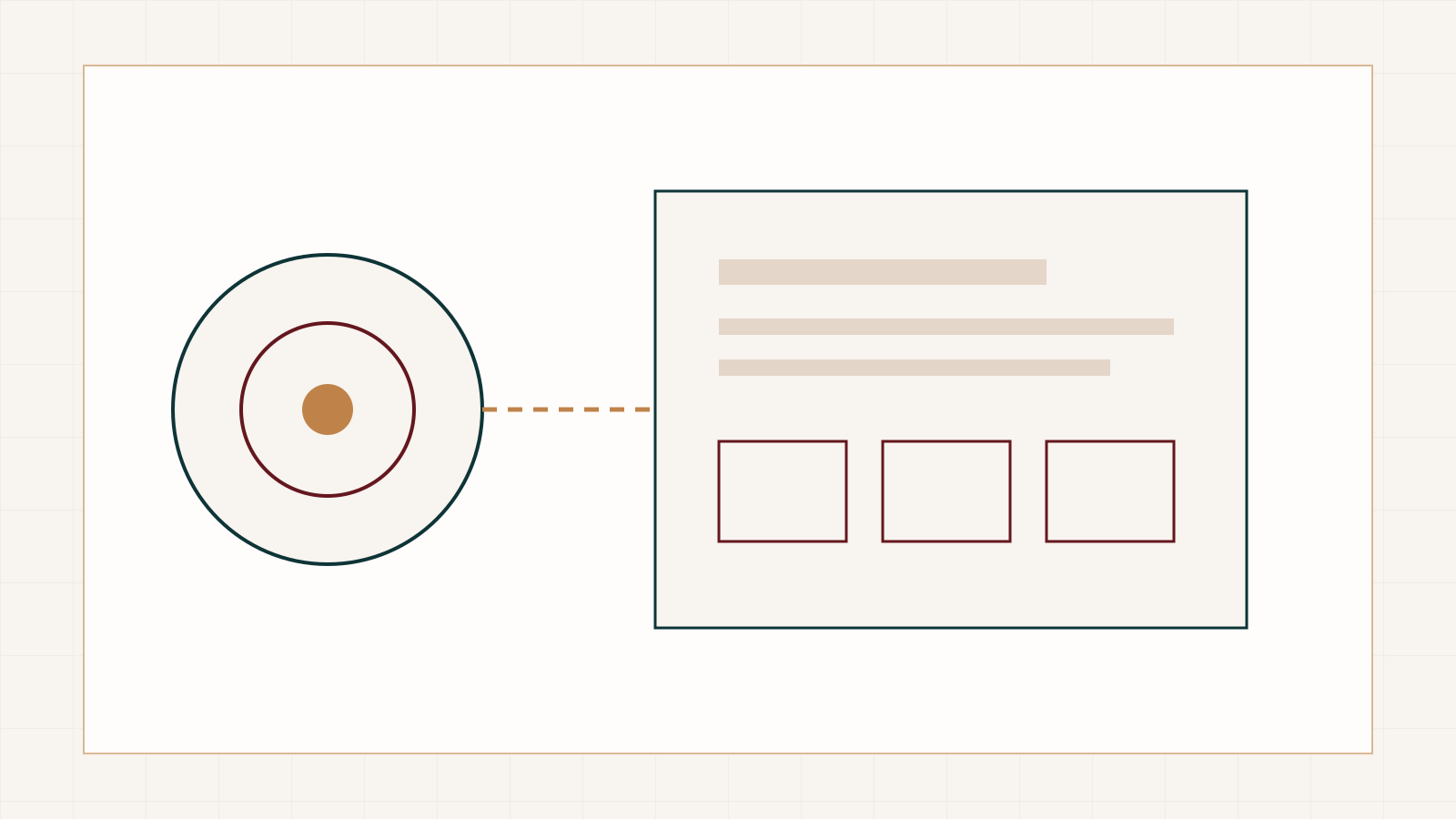Technische SEO-illustratie met crawling, indexering en paginasignalen